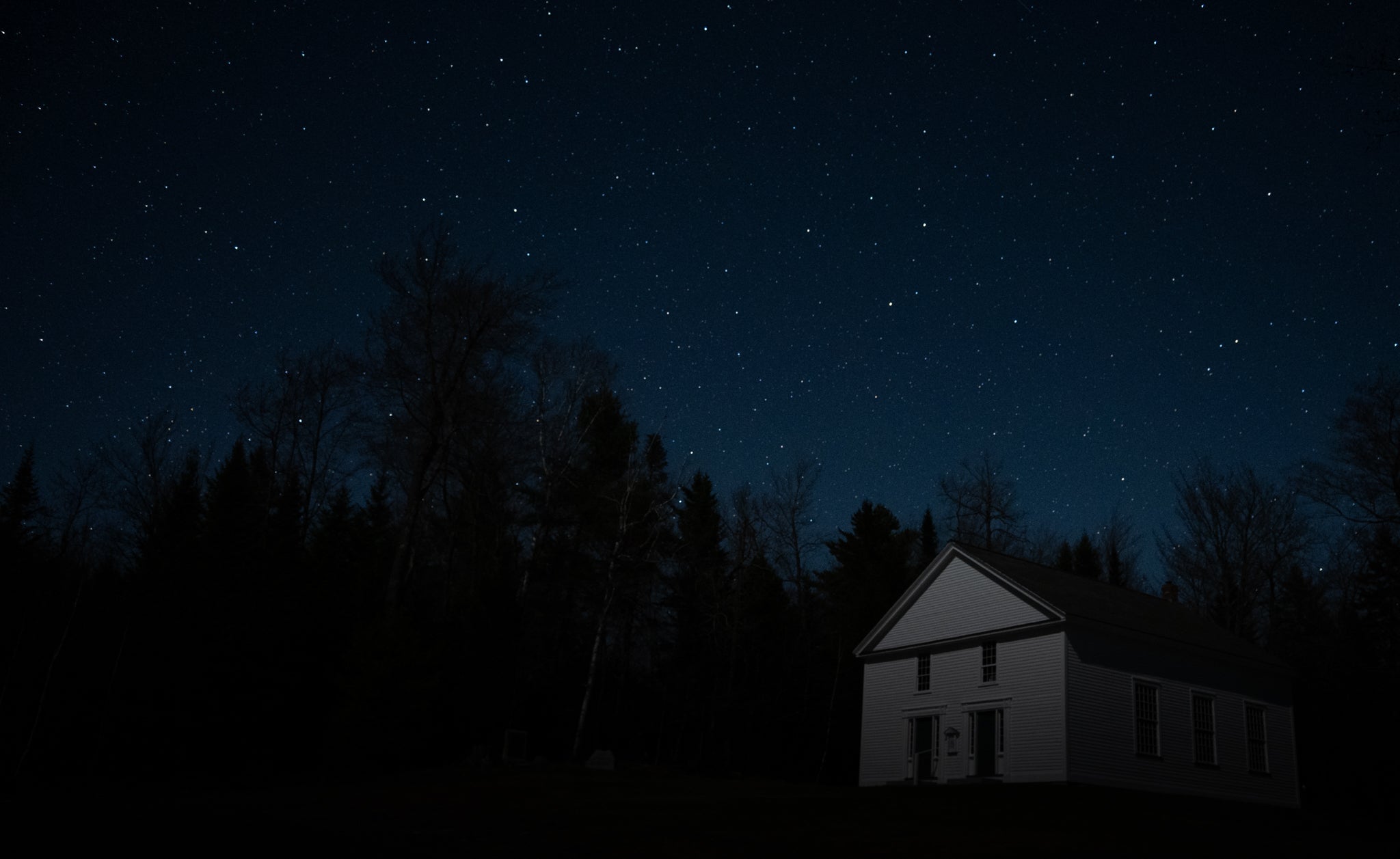 Church Under Stars